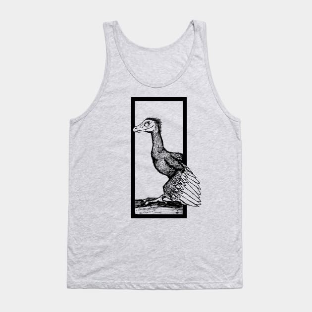 Archie the Archaeopteryx Tank Top by BattleBirdProductions